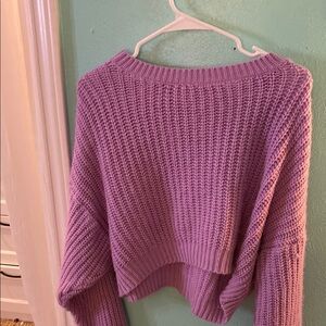 Women's Purple Sweater